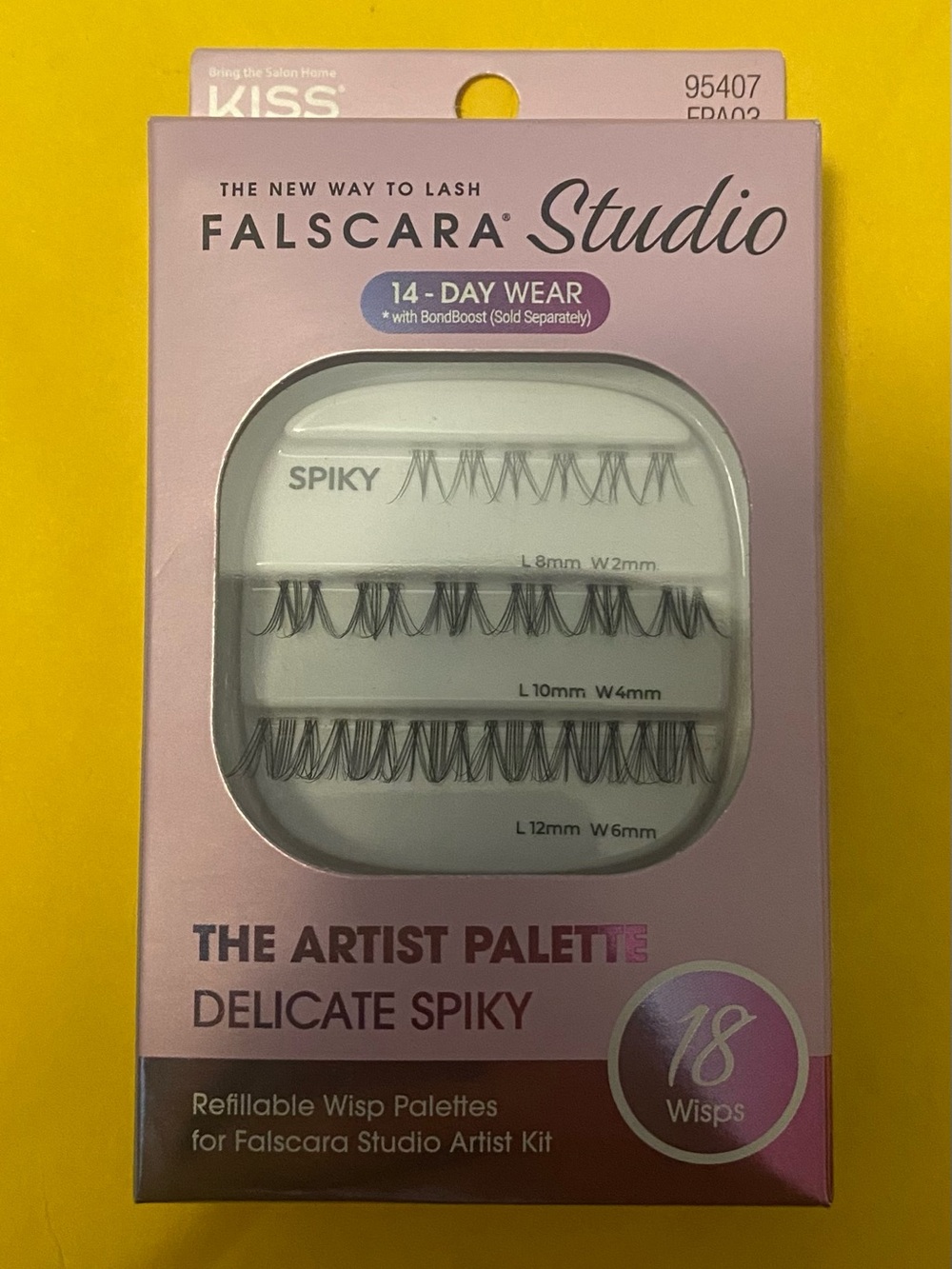 KISS Falscara Lash Kit‎ Bundle 2 Sets Spiky Wisps NEW - Picture 2 of 9